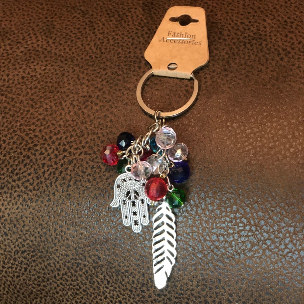 New with tag handmade keychain